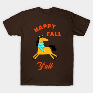 Happy Fall Y'all T-Shirt